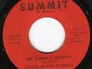 CONSOLIDATED EXPRESS world's burning 45 rare GARAGE psych MOD FUZZ dancer HEAR?