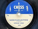 HOWLIN WOLF-SMOKESTACK LIGHTNING /YOU CAN'T BE BEAT ON CHESS BLUES 78RPM
