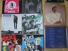 THE POLICE - SIX PACK - 6 SINGLES - BLUE VINYL RECORDS IN PVC SLEEVE