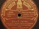 Franz NAVAL ODEON 78RPM 10.5