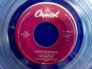 Beatles ACROSS THE UNIVERSE TWO OF US Capitol Cema Jukebox CLEAR vinyl MINT