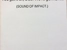 BIG BLACK: Sound Of Impact (limited release only 200 pressed)