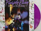 PRINCE and The REVOLUTION Pruple Rain 1984 GERMAN Purple Vinyl LP + Poster MINTY