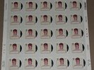 David Bowie Aladdin Sane Stamps Sheet of 25