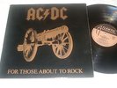 LP AC/DC FOR THOSE ABOUT TO ROCK ORIGINAL SPAIN 1981 ONLY SPANISH SLEEVE