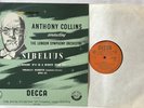 DECCA LXT 2962 O/Gold 1st press: SIBELIUS Symphony No.4 / ANTHONY COLLINS (H1)