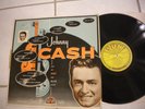 JOHNNY CASH WITH HIS HOT & BLUE GUITAR SUN LP 1220 YELLOW LABEL MICROGROOVE DG