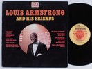 LOUIS ARMSTRONG & His Friends AMSTERDAM LP NM gatefold promo