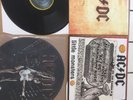 AC/DC LED VAN HALEN SABBATH METALLICA VINYL RECORDS