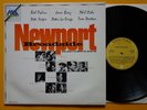 Newport Broadside V.A. Vinyl LP RE Joan Baez Dylan Phil Ochs Paxton Davenport