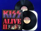 KISS ALIVE ll Casablanca Polygram Labels Double lp Live UPC box on cover 1985