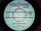 YOUR CHEATING HEART LLOYD & WINSTON SOUL TROMBONE COXONE CS 7085 VINYL 7