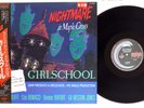 GIRLSCHOOL NIGHTMARE AT MAPLE CROSS GWR VIL-28058 Japan OBI Promo LP
