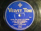 78:VELVET TONE 1785-ANNETTE HANSHAW-YOU'RE THE CREAM  /MY INSPERATION IS YOIU