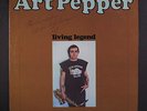 ART PEPPER: Living Legend LP (sm corner ding, autographed) Jazz