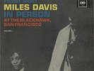 Miles Davis In Person - Friday Night At The Black... UK vinyl LP  record