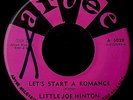 45RPM  NORTHERN SOUL LITTLE JOE HINTON ARVEE 5029