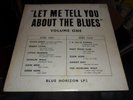 LET ME TELL YOU ABOUT THE BLUES.BLUE HORIZON VOL 1.RARE VINYL ALBUM