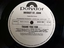 Bridget St John LP Thank you for White label sample Test pressing & stock cover