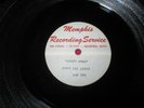 SUN 78 RECORD ACETATE MEMPHIS RECORDING STUDIO SERVICE TN. JERRY LEE/ELVIS/ROY