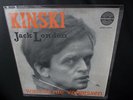 1st 1962 LP KLAUS KINSKI Jack London / Was Sie Nie Vergessen - Amadeo Austria