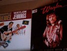 2 EX LP WAYLON JENNINGS 1966 NASHVILLE REBEL LPM-3736 beatles CRAZY the Crickets