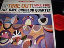 THE DAVE BRUBECK QUARTET : TIME OUT LP COLUMBIA CS 8192 USA