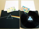 PINK FLOYD, DARK SIDE OF THE MOON, 1973 1st PRESS SOLID BLUE TRIANGLE HARVEST LP