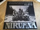 Nirvana LP All of us UK Pink Island Eye 1st press NICE COPY ++++++++++++++++++++