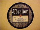 BLIND UNCLE GASPARD   AVOYELLES / JE M'EN VAS DANS LE CHEMIN   VOCALION 5314