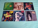 ALICE COOPER 6 x Vinyl LPs BILLION/HITS/LIVE/TRASH/CONSTRICTOR/RAISE FIST AND EX
