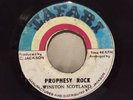 WINSTON SCOTLAND/PROPHESY ROCK TAFARI ROOTS REGGAE 45