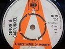 SIMON & GARFUNKEL A HAZY SHADE OF WINTER OG UK CBS RECORDS DEMO 7
