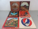 6 Grateful Dead LP Record Albums with Aoxomoxoa, Terrapin Station, others - LOT