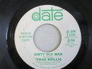 1967 'TWAS BRILLIG DIRTY OLD MAN / THIS WEEK'S CHILDREN WLP 45 DATE 2-1550
