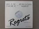 MYLENE FARMER - TEST PRESSING MAXI 45 TOURS REGRETS AVEC JEAN LOUIS MURAT