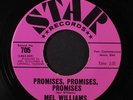 MEL WILLIAMS: Promises Promises Promises 45 (  Crossover Northern Soul)