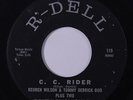 REUBEN WILSON & TOMMY DERRICK: C.c. Rider / Poinciana 45 Jazz