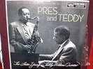 Lester Young/Teddy Wilson Quartet Original Mono LP 1957 Verve MG V-8205 Mint-
