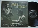 LESTER YOUNG TEDDY WILSON Pres and Teddy VERVE MGV 8205 DG Trumpeter Label LP