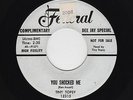 '57 R&B Gal Shouter/DooWop TINY TOPSY/Grp You Shocked Me/Waterproof Eyes M- HEAR