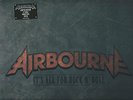 RECORD STORE DAY 2017 UK AIRBOURNE IT'S ALL FOR ROCK N ROLL BRONZE VINYL POSTER