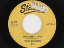 '56 STARDAY Honky-Tonk C&W TIBBY EDWARDS Fool That I Was/I Don't Want To SayHEAR