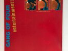 NM GANG OF FOUR: Entertainment  USA Warner Brothe ’80 Punk Masterpiece VINYL LP