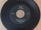 BEATLES: From Me To You ? 1964 plain black 45 (VJ 581) no brackets/oval/rainbow