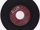 VOCAL GROUP 45RPM - THE 5 WILLOWS ON ALLEN - RARE