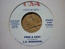 northern soul l c robinson free and easy usa records 45 cecil lyde
