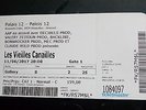 Ticket Concert Les Vieilles Canailles