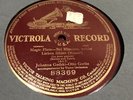 Vtg Johanna Gadski Magic Flute 88369 Victrola Record Mozart Otto Goritz
