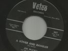 BLUEGRASS LONESOME MOVER- JIM McCALL- A ROVER AND RAMBLER -HEAR BOTH- 1968 VETCO
